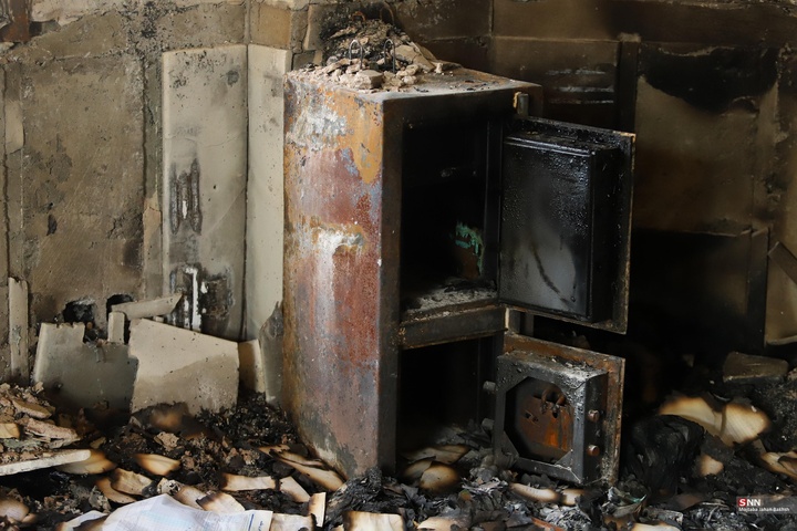 به آتش کشیده شدن اموال عمومی توسط اغتشاشگران