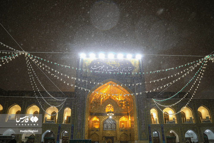 عید مبعث در حرم امام مهربانی‌ها