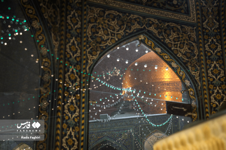 عید مبعث در حرم امام مهربانی‌ها