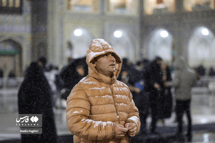 عید مبعث در حرم امام مهربانی‌ها