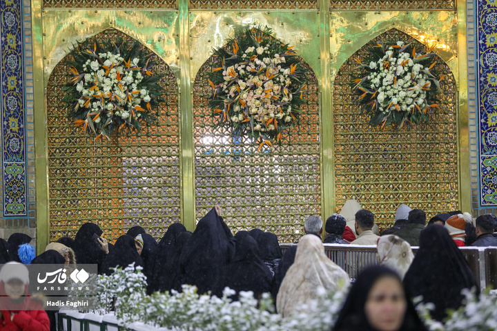 عید مبعث در حرم امام مهربانی‌ها