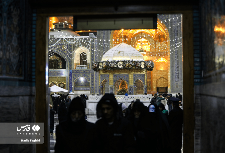 عید مبعث در حرم امام مهربانی‌ها