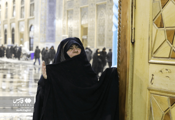 عید مبعث در حرم امام مهربانی‌ها