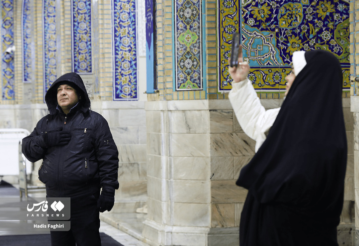 عید مبعث در حرم امام مهربانی‌ها