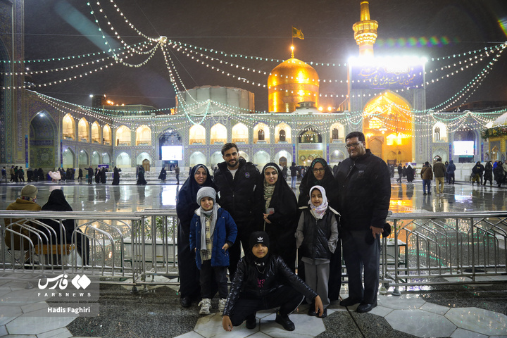 عید مبعث در حرم امام مهربانی‌ها