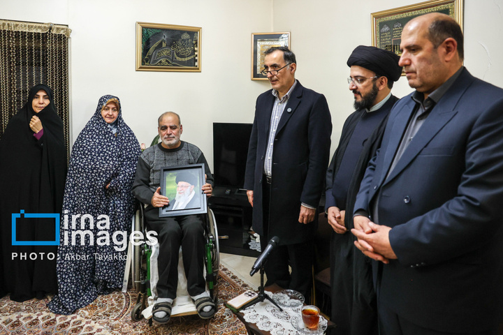 تجلیل از جانبازان سرافراز