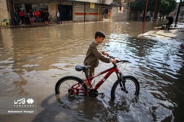 اهواز در آب