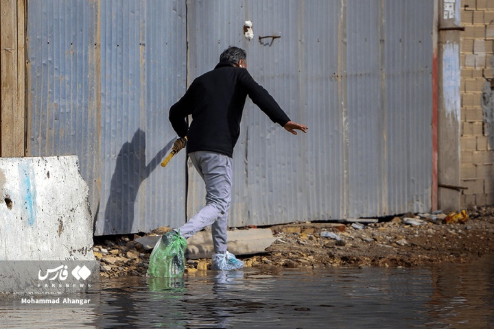 اهواز در آب