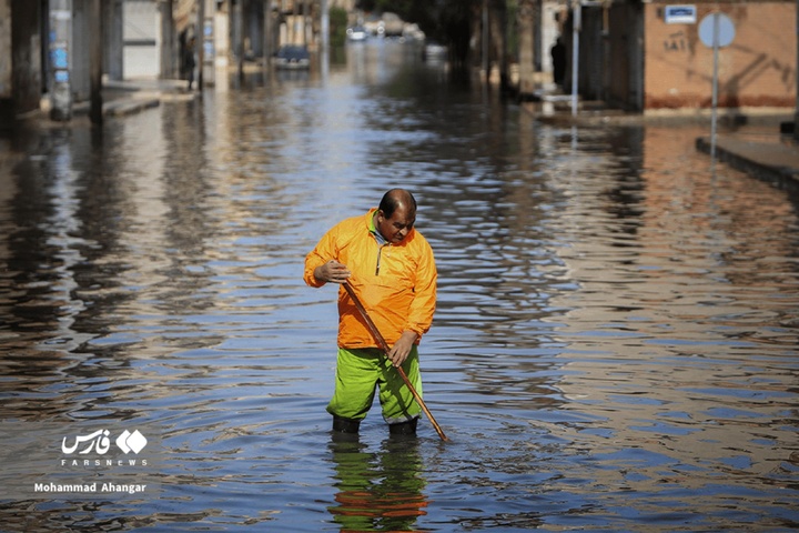 اهواز در آب