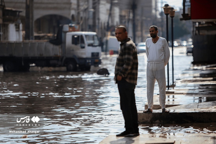 اهواز در آب