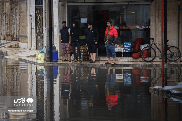 اهواز در آب