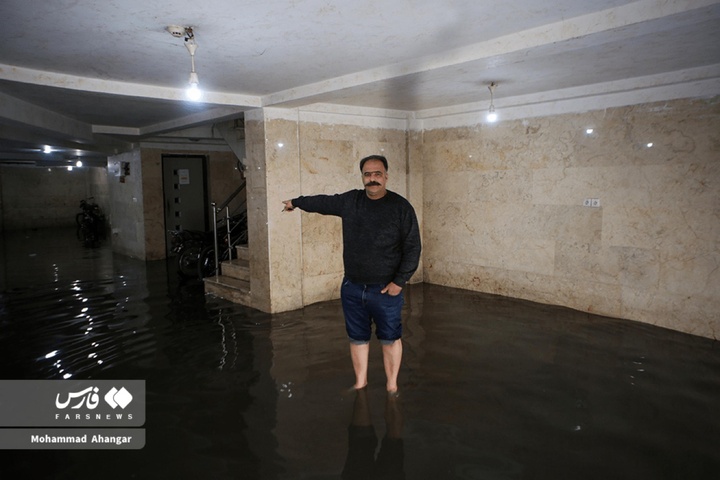 اهواز در آب