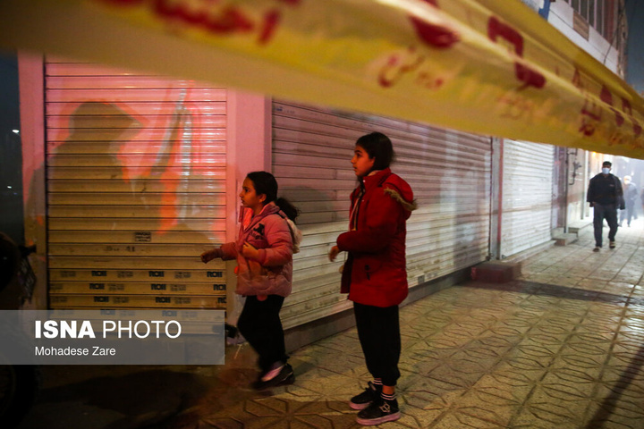 آتش‌سوزی انبار مبل - مشهد