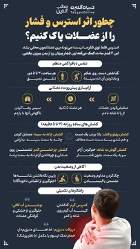 چطور اثر استرس و فشار را از عضلات پاک کنیم؟