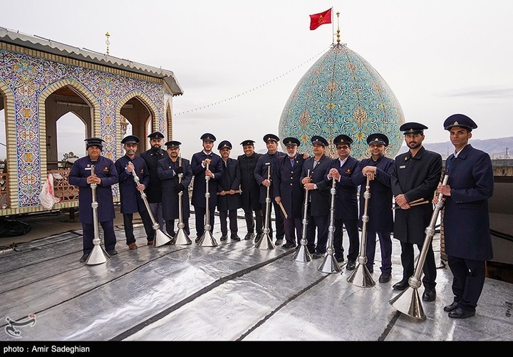 مراسم اعیاد شعبانیه در حرم مطهر حضرت شاهچراغ علیه السلام