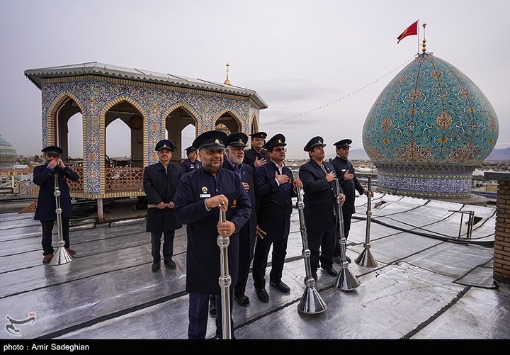 مراسم اعیاد شعبانیه در حرم مطهر حضرت شاهچراغ علیه السلام