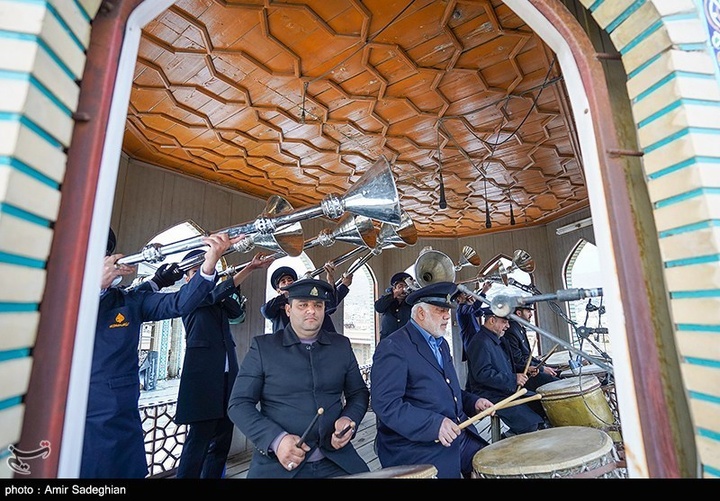 مراسم اعیاد شعبانیه در حرم مطهر حضرت شاهچراغ علیه السلام