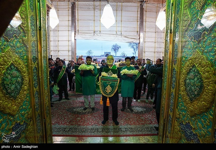 مراسم اعیاد شعبانیه در حرم مطهر حضرت شاهچراغ علیه السلام
