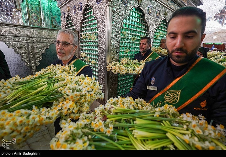 مراسم اعیاد شعبانیه در حرم مطهر حضرت شاهچراغ علیه السلام