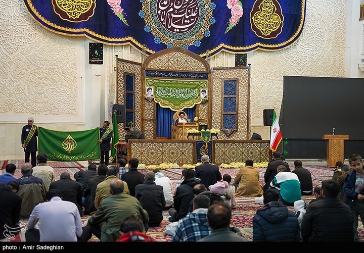 مراسم اعیاد شعبانیه در حرم مطهر حضرت شاهچراغ علیه السلام