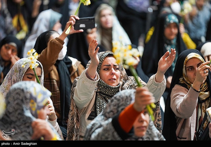 مراسم اعیاد شعبانیه در حرم مطهر حضرت شاهچراغ علیه السلام