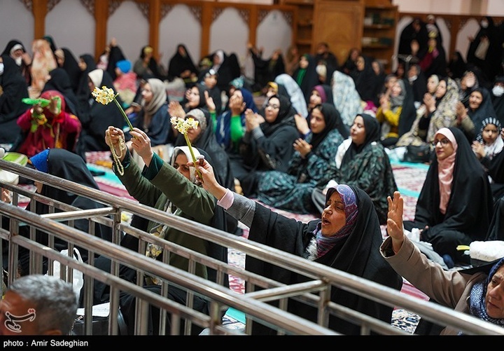 مراسم اعیاد شعبانیه در حرم مطهر حضرت شاهچراغ علیه السلام