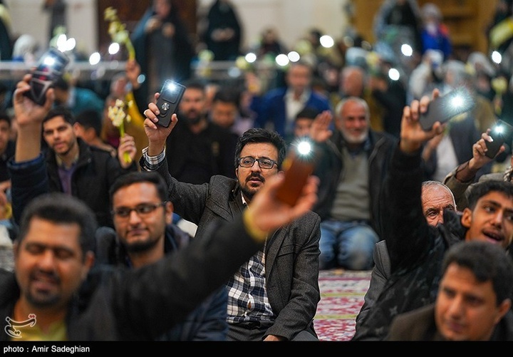 مراسم اعیاد شعبانیه در حرم مطهر حضرت شاهچراغ علیه السلام