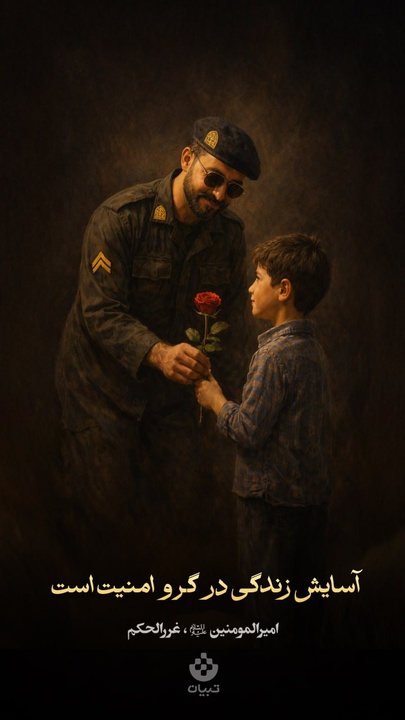 آسایش زندگی در گرو امنیت است