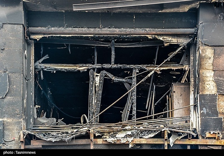 خسارات اغتشاشات اخیر به اماکن عمومی در مرودشت - فارس