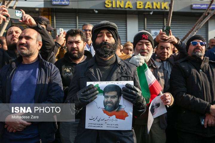 تشییع پیکر شهید مدافع امنیت - مشهد