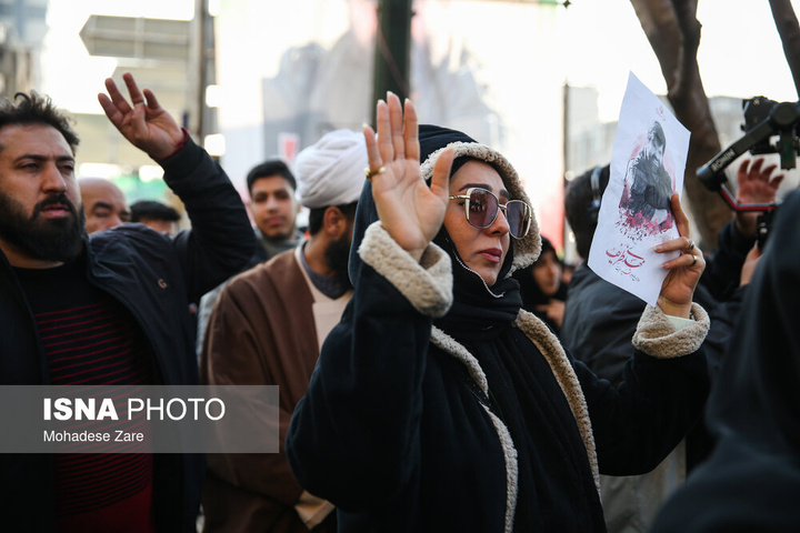 تشییع پیکر شهید مدافع امنیت - مشهد