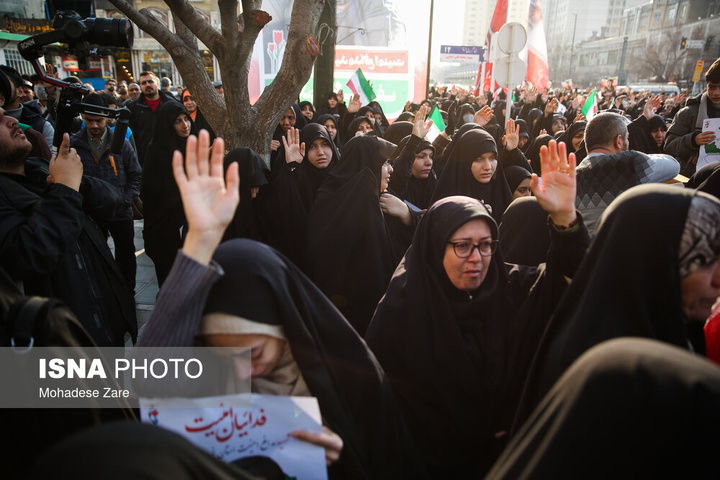 تشییع پیکر شهید مدافع امنیت - مشهد