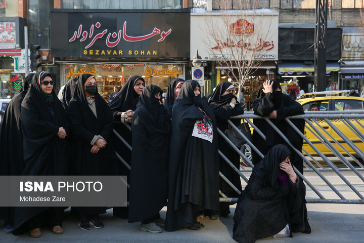 تشییع پیکر شهید مدافع امنیت - مشهد