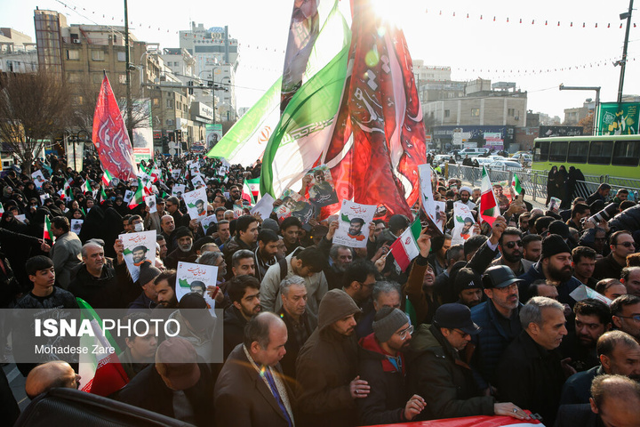 تشییع پیکر شهید مدافع امنیت - مشهد