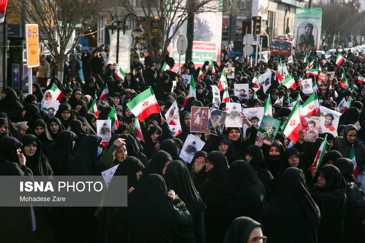 تشییع پیکر شهید مدافع امنیت - مشهد