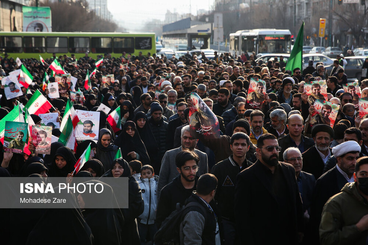 تشییع پیکر شهید مدافع امنیت - مشهد