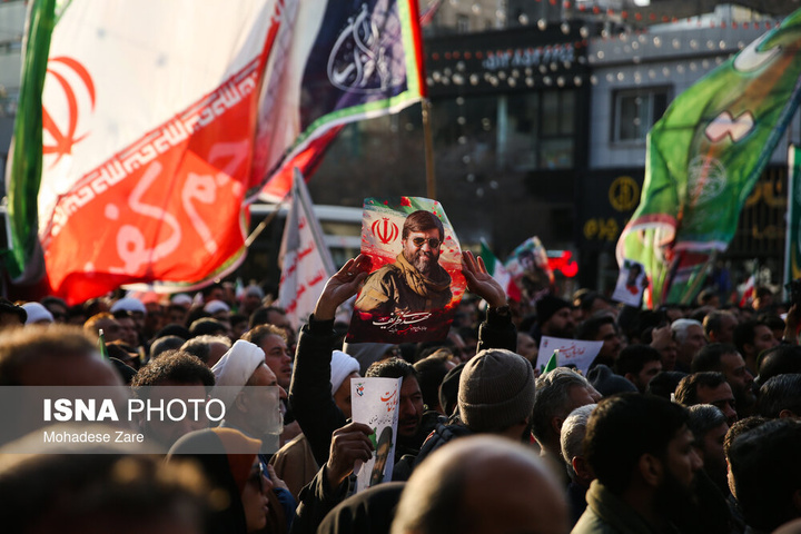 تشییع پیکر شهید مدافع امنیت - مشهد