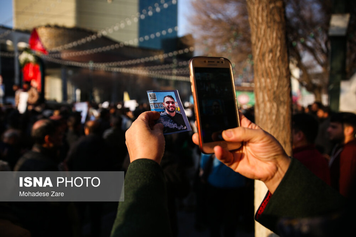 تشییع پیکر شهید مدافع امنیت - مشهد