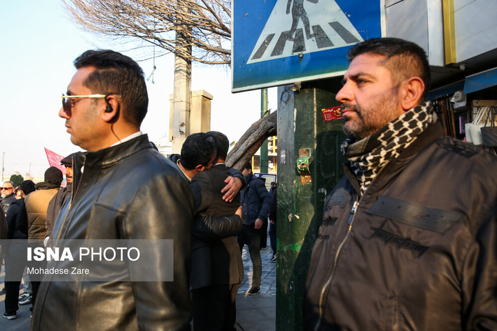 تشییع پیکر شهید مدافع امنیت - مشهد