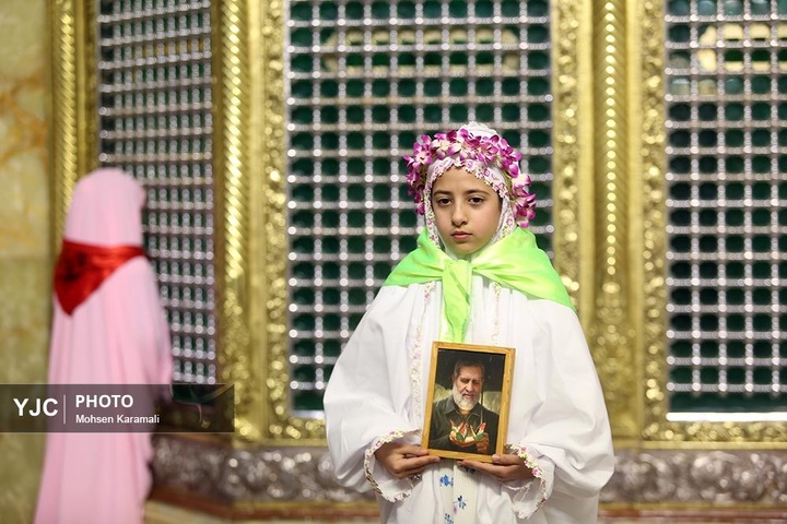جشن تکلیف ۲ هزار دختر ۹ ساله در حرم کریمه اهل بیت سلام الله علیها