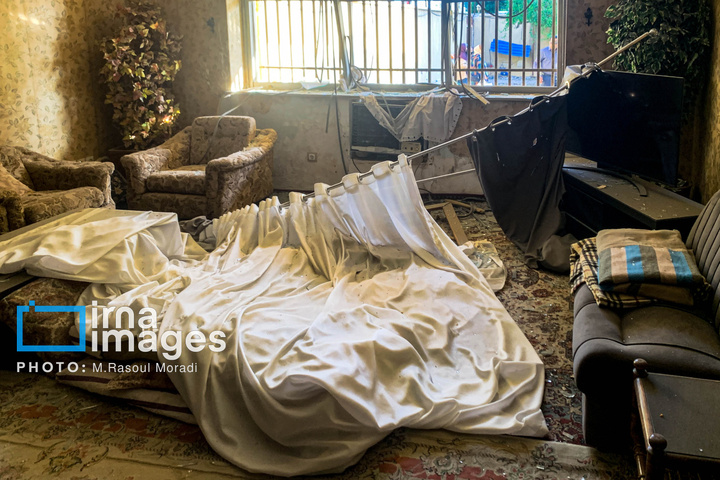 انفجار یک ساختمان در بندرعباس