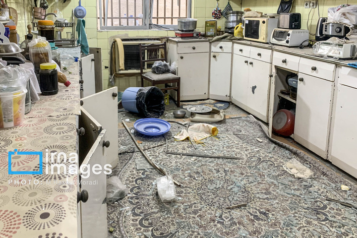 انفجار یک ساختمان در بندرعباس