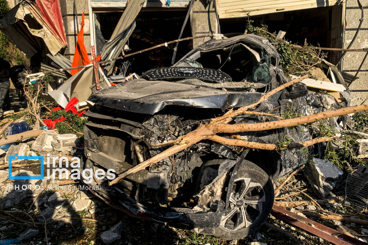 انفجار یک ساختمان در بندرعباس