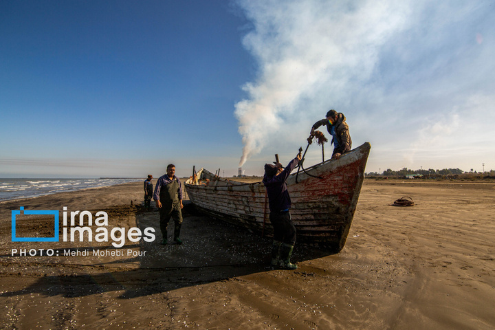 صید ماهی در خزر