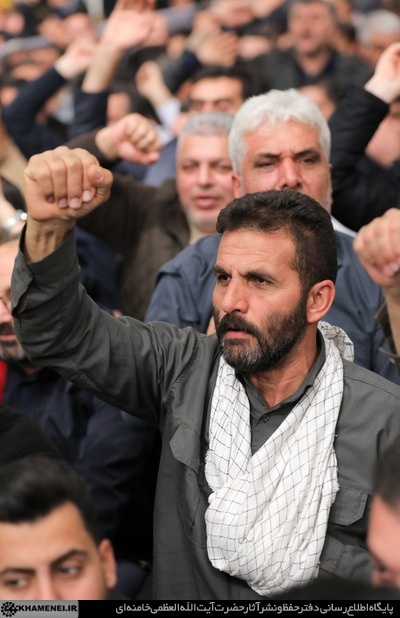 دیدار اقشار مردم به مناسبت چهل‌وهفتمین سالگرد پیروزی انقلاب اسلامی