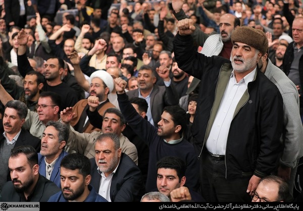 دیدار اقشار مردم به مناسبت چهل‌وهفتمین سالگرد پیروزی انقلاب اسلامی