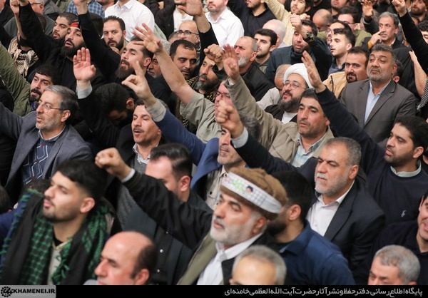 دیدار اقشار مردم به مناسبت چهل‌وهفتمین سالگرد پیروزی انقلاب اسلامی