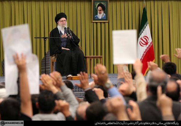 دیدار اقشار مردم به مناسبت چهل‌وهفتمین سالگرد پیروزی انقلاب اسلامی