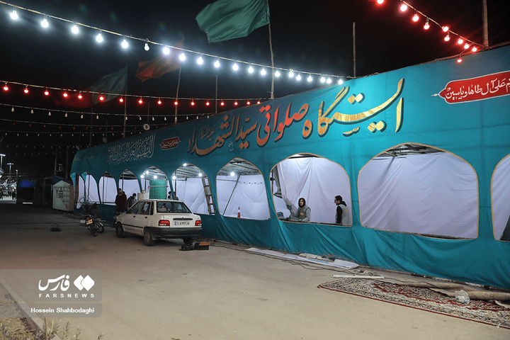 آماده‌سازی مواکب برای جشن نیمه شعبان