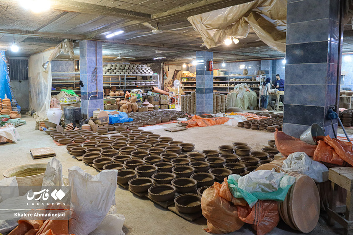 کارگاه تولید «گَمَج» در گیلان